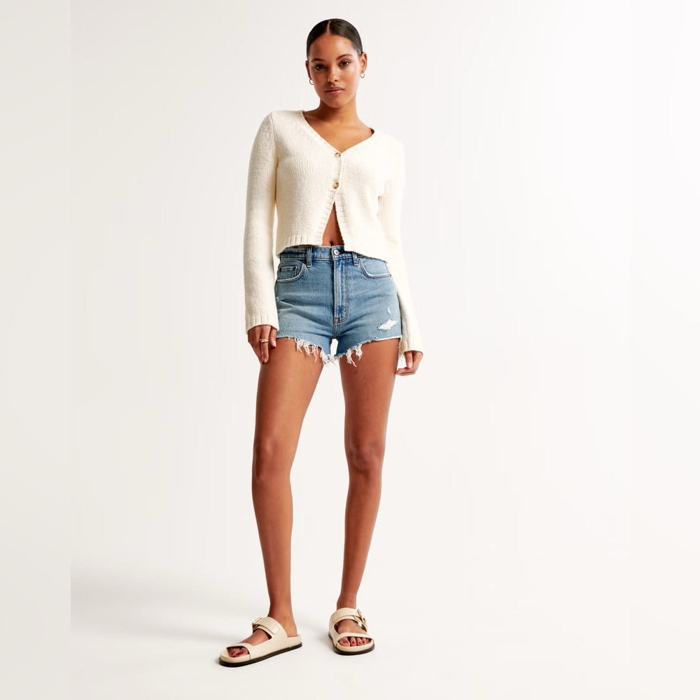 Abercrombie & fitch The Mom Short - High Rise - curve love